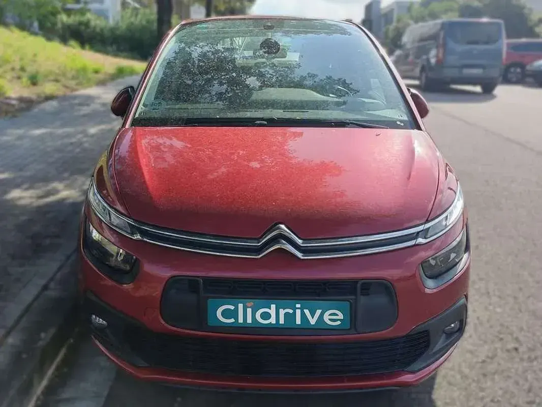 Usado Citroën C4 Feel 99 CV (72 kW) 2017 Rojo Monovolumen