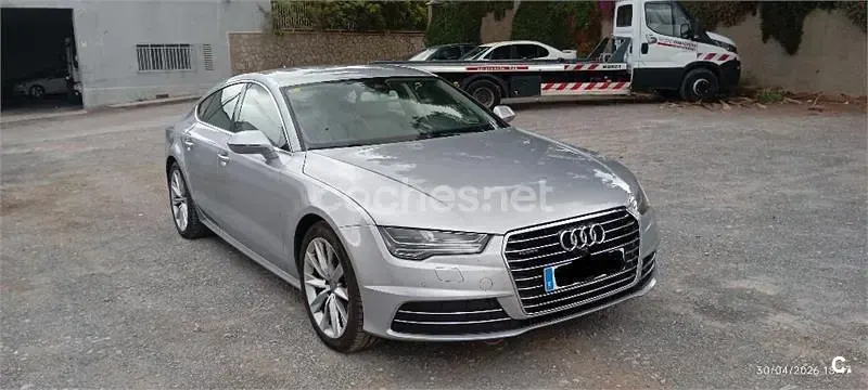 Usado Audi A7 Sportback 272 CV (200 kW) 2015 Gris / plata Utilitario