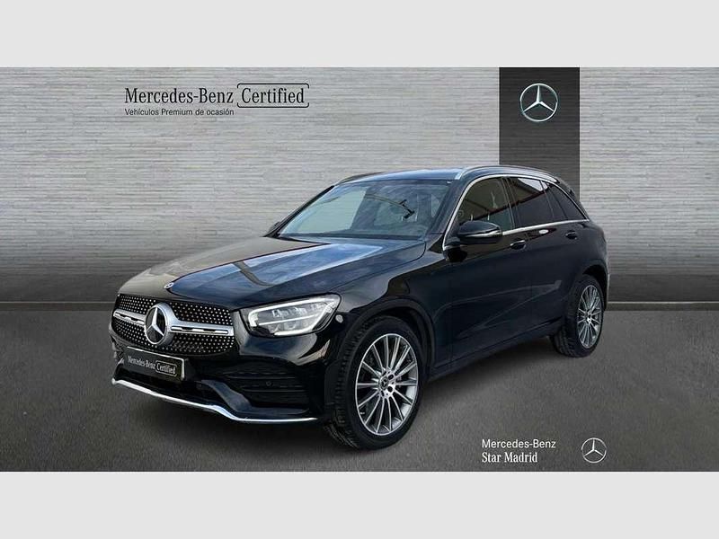 Negro Usado 2021 Mercedes GLC220 SUV | 38.990 € (Precio justo) - Imagen 1/4