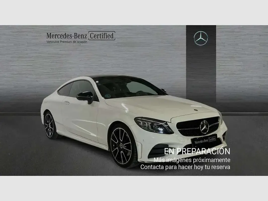 Usado Mercedes C220 194 CV (142 kW) 2023 Blanco Coupe