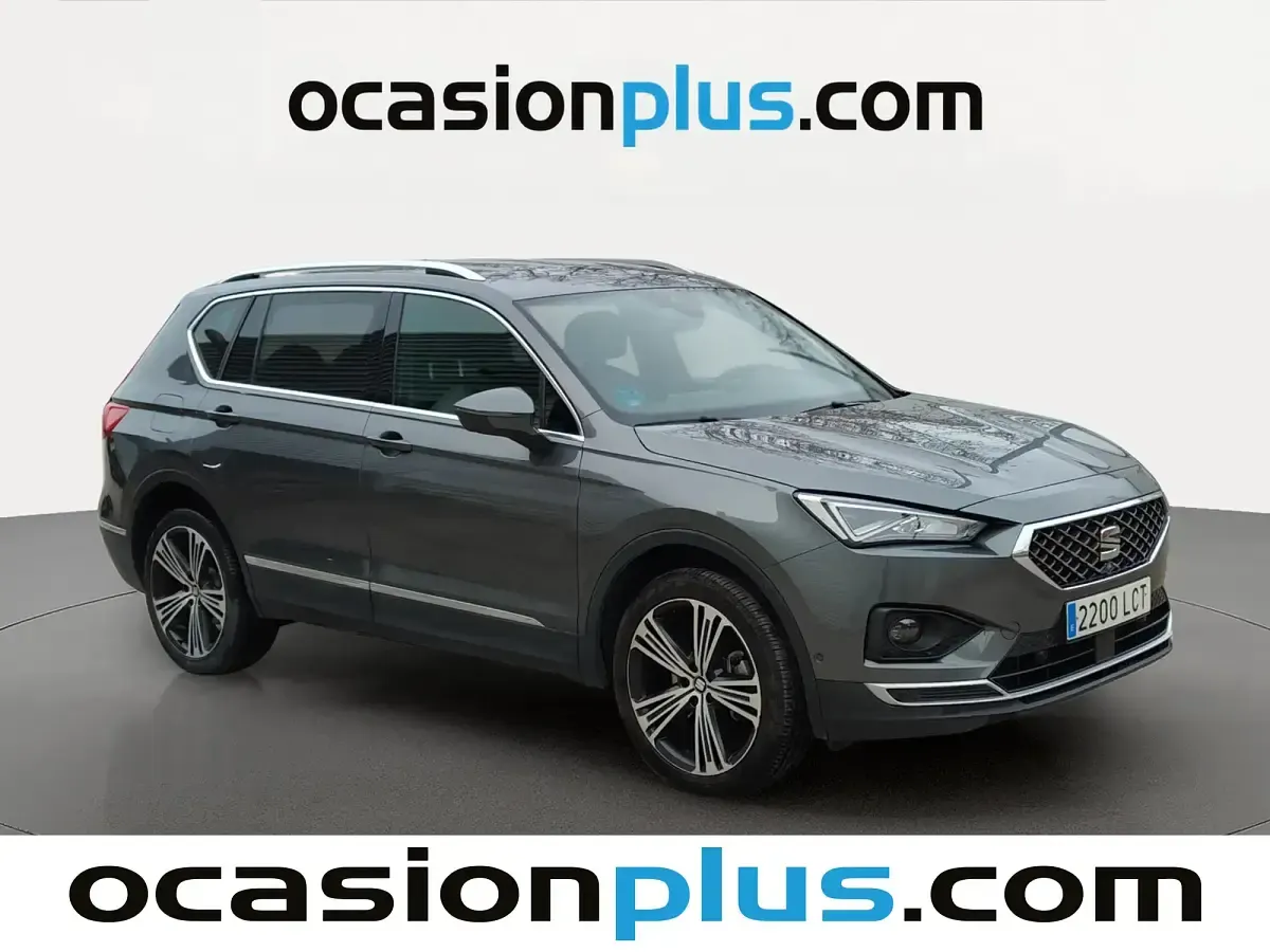 Usado Seat Tarraco 4Drive 190 CV (139 kW) 2019 Gris SUV