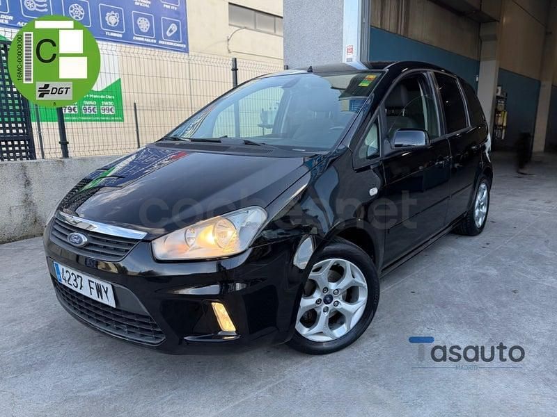 Usado Ford C-MAX Ghia 115 CV (84 kW) 2008 Negro Monovolumen