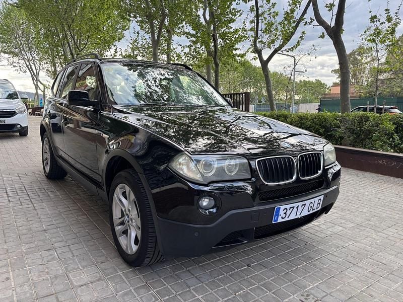 Usado BMW X3 177 CV (130 kW) 2009 Negro SUV