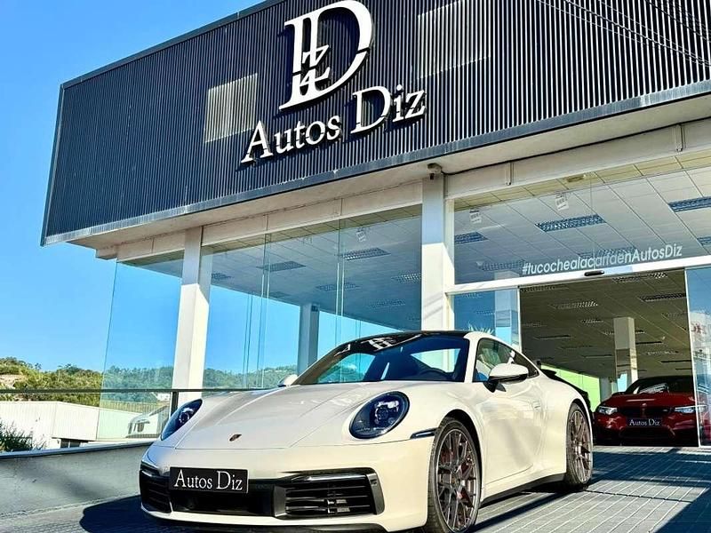 Gris Usado 2019 Porsche 911 Carrera 4S Coupe | 139.900 € (Caro) - Imagen 1/4
