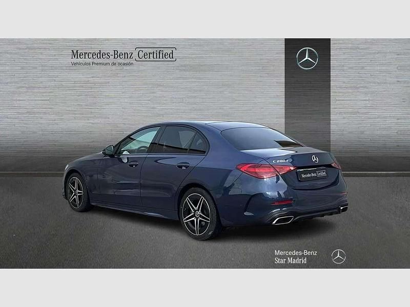 Usado Mercedes C200 163 CV (119 kW) 2025 Azul Berlina