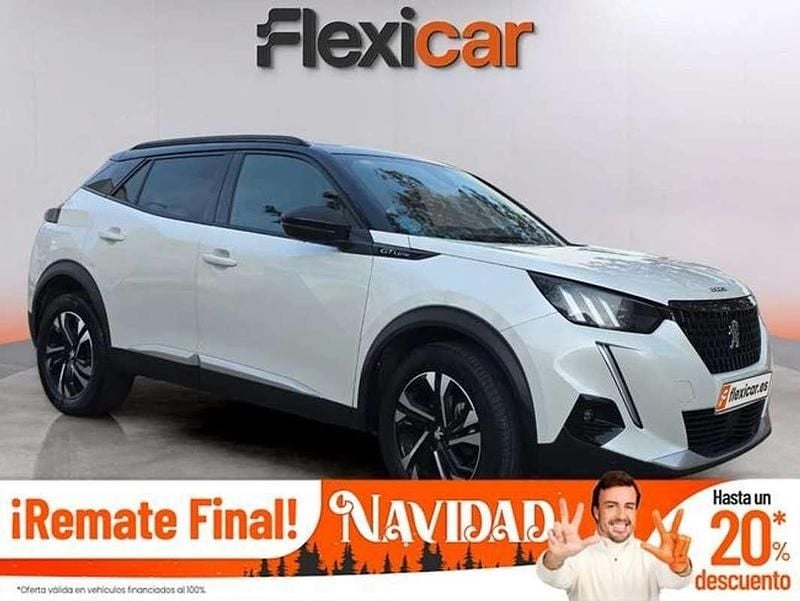 Blanco Usado 2020 Peugeot 2008 GT-line SUV | 13.250 € (Precio justo) - Imagen 1/4
