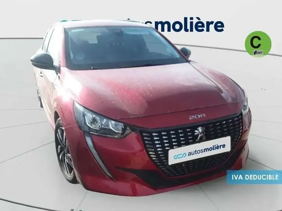 Usado Peugeot 208 Allure 102 CV (75 kW) 2023 Rojo Utilitario