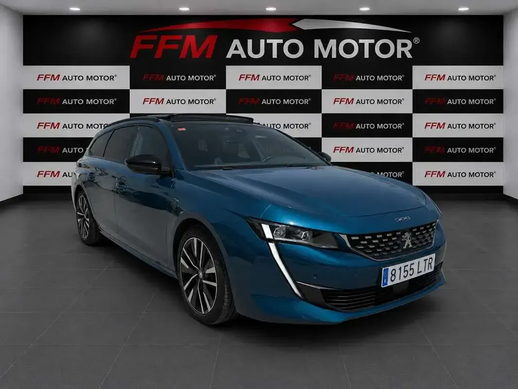 Usado Peugeot 508 SW GT 224 CV (164 kW) 2021 Azul Familiar