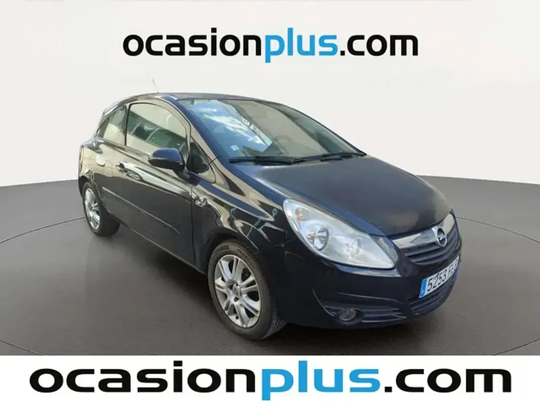 Usado Opel Corsa Enjoy 75 CV (55 kW) 2007 Negro Utilitario