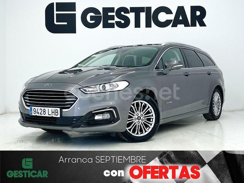 Gris / plata Usado 2020 Ford Mondeo Titanium Familiar | 21.990 € (Caro) - Imagen 1/4