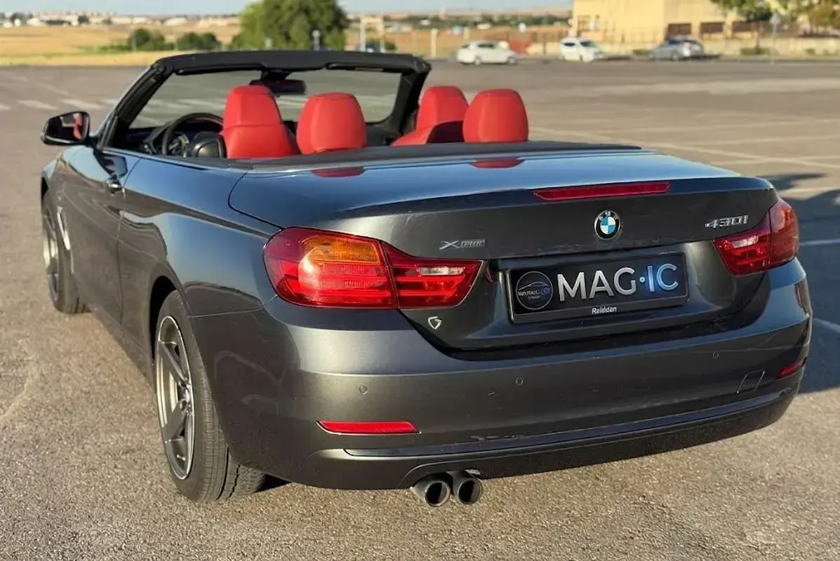 Usado BMW 430 Cabriolet Comfort Edition 252 CV (185 kW) 2016 Gris Descapotable