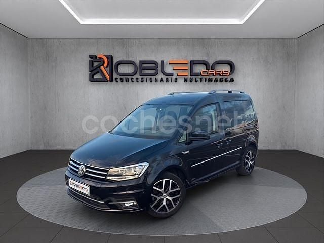 Usado VW Caddy 150 CV (110 kW) 2018 Negro Monovolumen