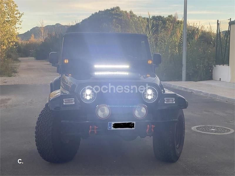 Usado Jeep Wrangler 177 CV (130 kW) 2003 Negro SUV