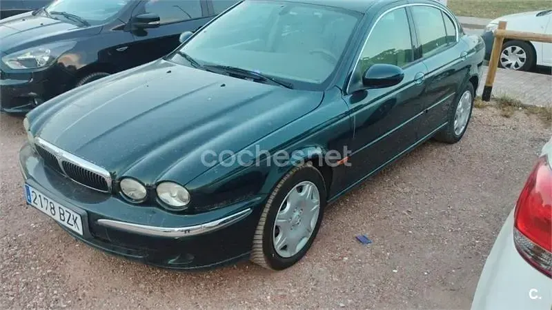 Usado Jaguar X-type 156 CV (114 kW) 2002 Verde Berlina