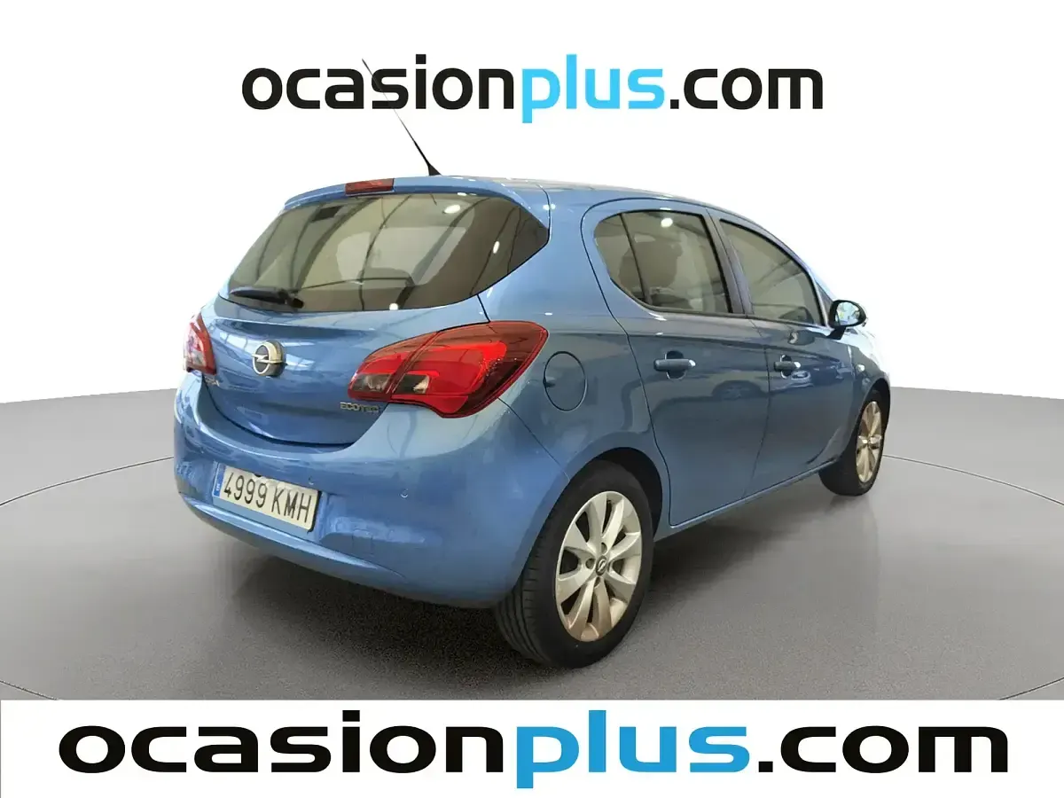 Usado Opel Corsa Selective 90 CV (66 kW) 2018 Azul Utilitario