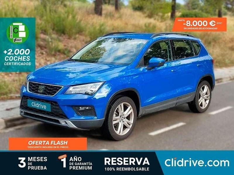 Azul Usado 2018 Seat Ateca Ecomotive SUV | 13.490 € (Super precio) - Imagen 1/3