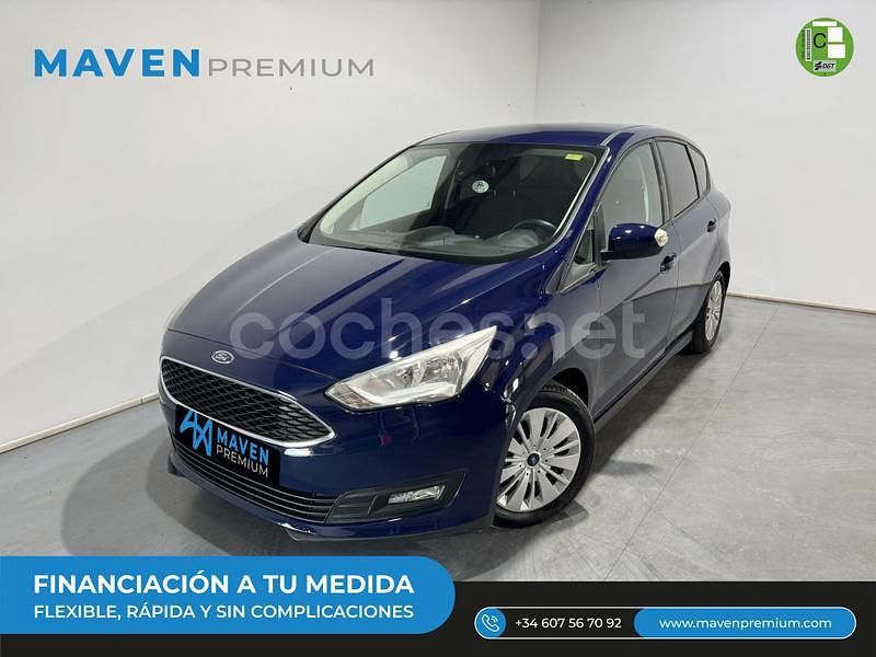 Azul Usado 2016 Ford C-MAX Trend+ Monovolumen | 9299 € (Un poco caro) - Imagen 1/4
