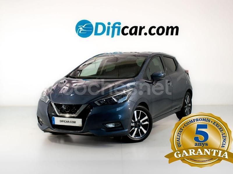 Gris Usado 2018 Nissan Micra Acenta Utilitario | 14.490 € (Caro) - Imagen 1/4