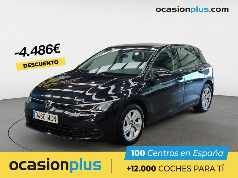Negro Usado 2022 VW Golf VIII Life Berlina | 20.190 € (Precio justo) - Imagen 1/4