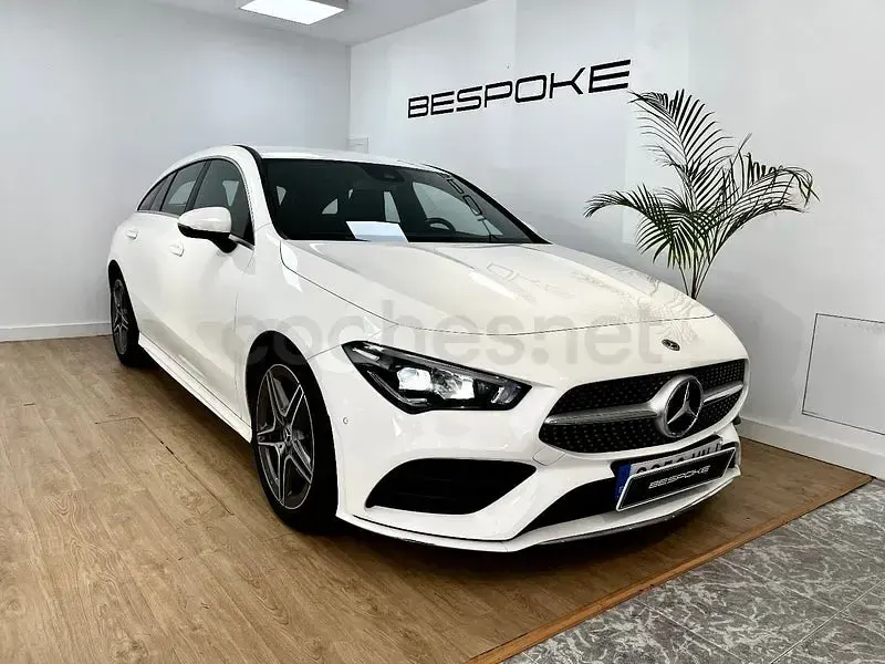 Usado Mercedes CLA200 150 CV (110 kW) 2024 Blanco Coupe