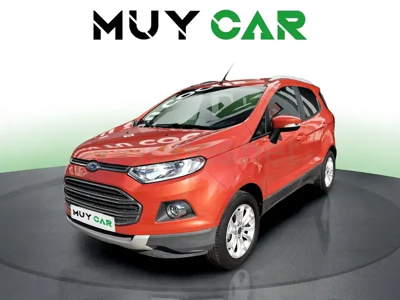 Usado Ford Ecosport Titanium 125 CV (91 kW) 2017 Naranja SUV