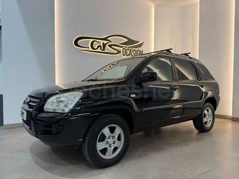 Usado Kia Sportage 143 CV (105 kW) 2007 Negro SUV