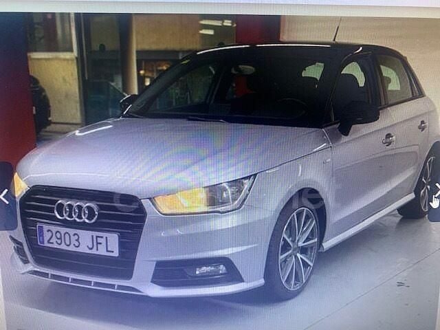 Usado Audi A1 S-Line 90 CV (66 kW) 2015 Gris Utilitario