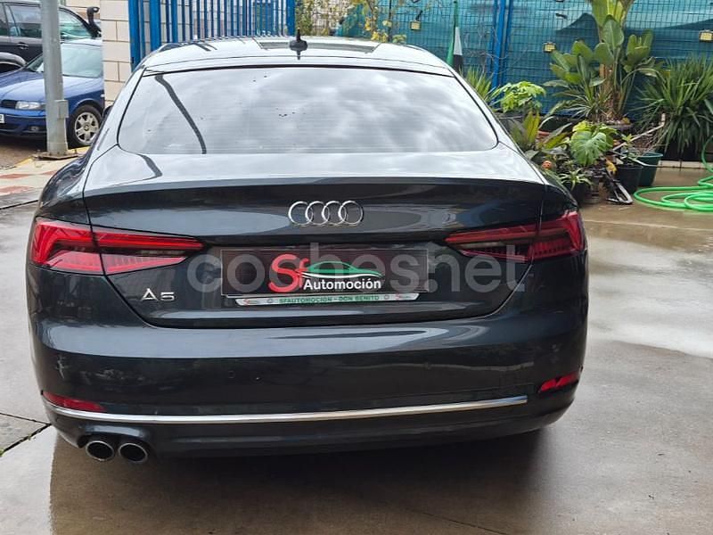 Usado Audi A5 Sportback Sport 190 CV (139 kW) 2017 Gris / plata Utilitario