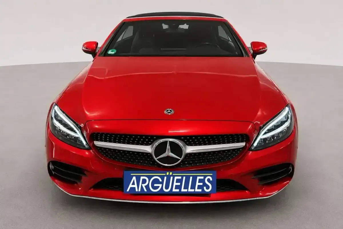 Usado Mercedes 200 AMG line 197 CV (144 kW) 2020 Rojo Descapotable