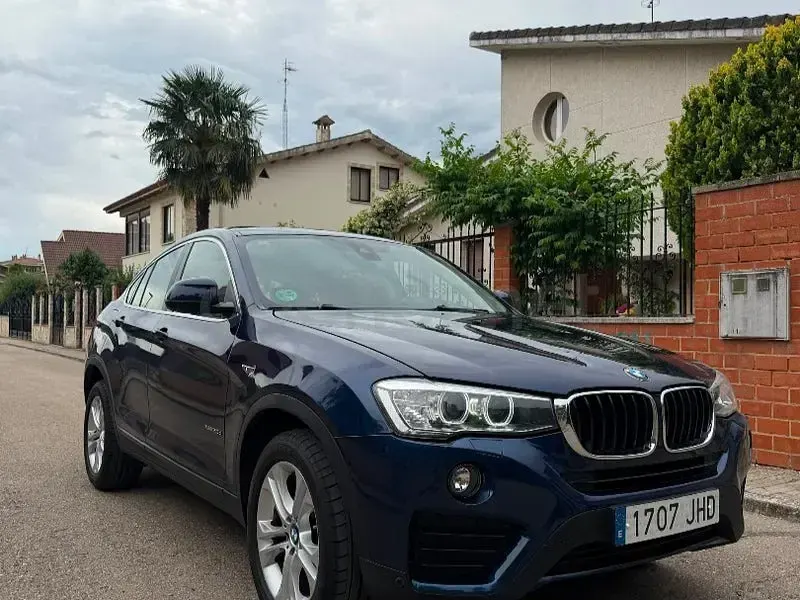 Usado BMW X4 190 CV (139 kW) 2015 Azul SUV