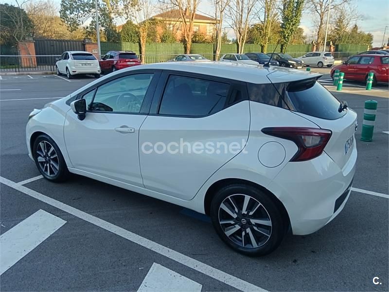 Usado Nissan Micra N-Connecta 90 CV (66 kW) 2018 Blanco Berlina