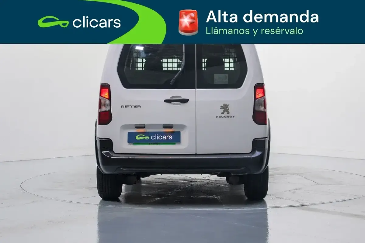 Begagnad Peugeot Rifter Business-Line 100 HK (73 kW) 2022 Vit Minibuss