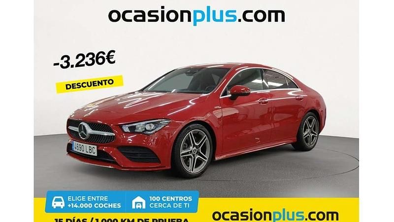 Rojo Usado 2019 Mercedes CLA250 AMG Berlina | 32.364 € (Super precio) - Imagen 1/4