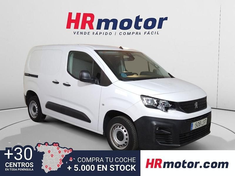 Blanco Usado 2021 Peugeot Partner Monovolumen | 11.011 € (Buen precio) - Imagen 1/4