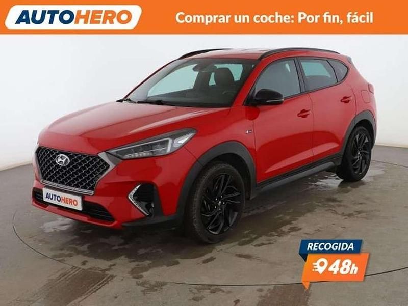 Usado Hyundai Tucson N Line 136 CV (100 kW) 2019 Rojo SUV