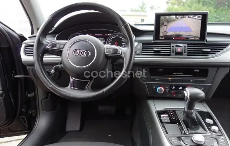 Usado Audi A6 204 CV (150 kW) 2012 Negro Familiar