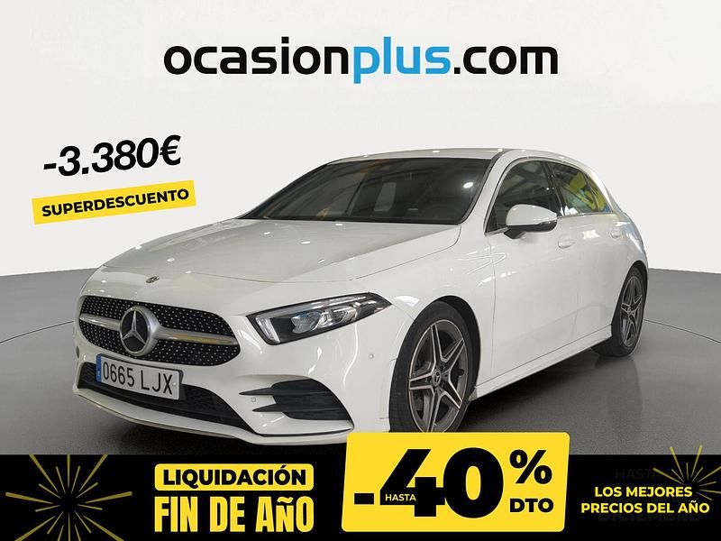 Blanco Usado 2020 Mercedes A180 Berlina | 23.990 € (Precio justo) - Imagen 1/4