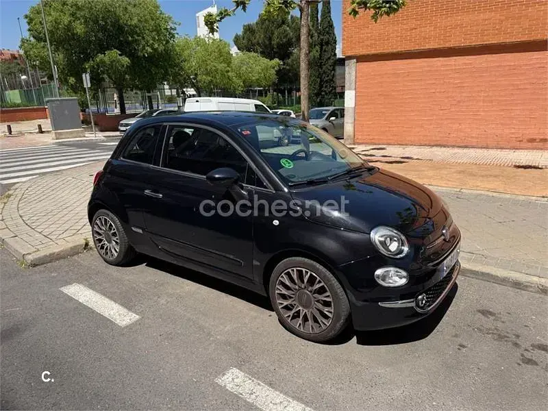 Usado Fiat 500 Lounge 105 CV (77 kW) 2015 Negro Berlina