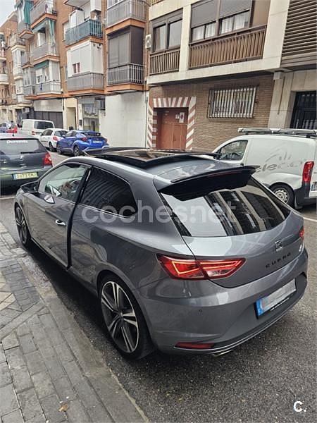 Usado Seat Leon SC CUPRA 280 CV (205 kW) 2014 Gris / plata Utilitario