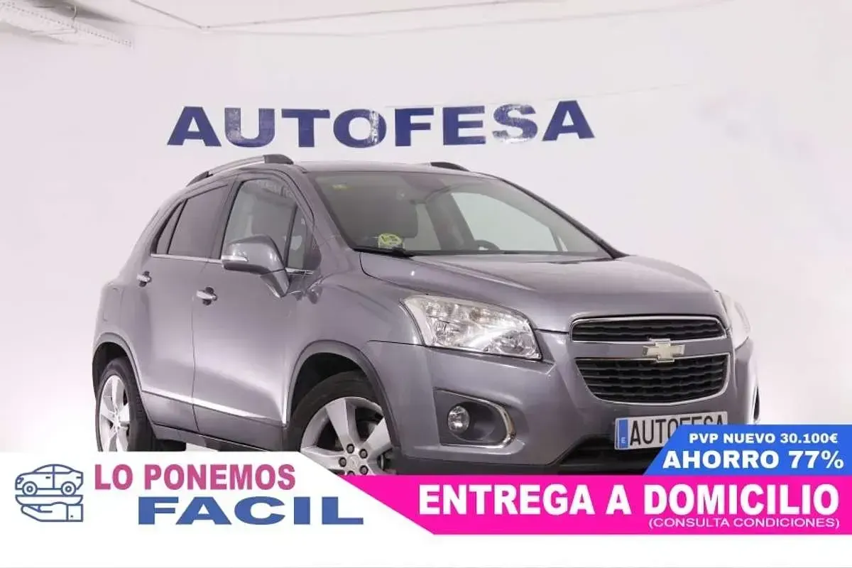 Usado Chevrolet Trax LT 131 CV (96 kW) 2013 Gris SUV