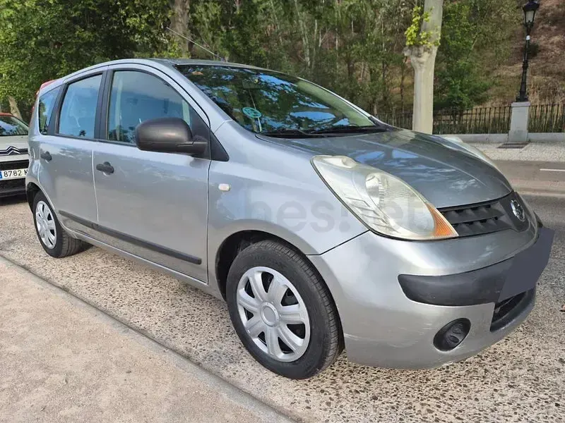 Brugt Nissan Note Visia 88 HK (64 kW) 2007 Grå Hatchback