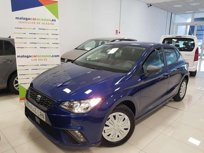Usado Seat Ibiza Reference 80 CV (58 kW) 2021 Azul Utilitario