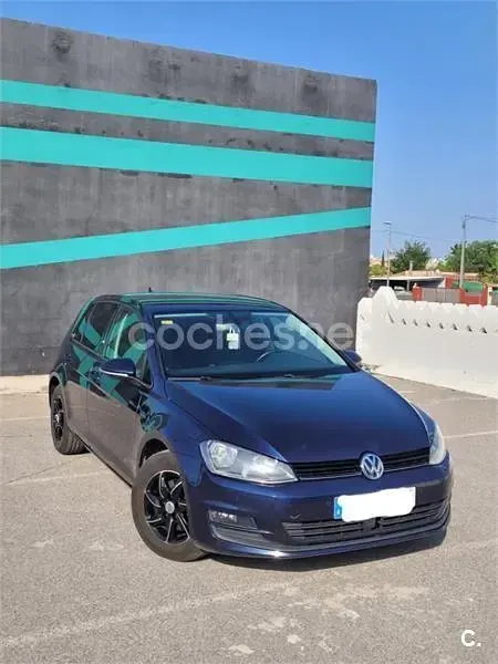Usado VW Golf VII Advance 110 CV (80 kW) 2015 Azul Berlina