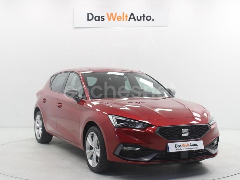 Rojo Usado 2024 Seat Leon FR Berlina | 22.490 € (Super precio) - Imagen 1/4