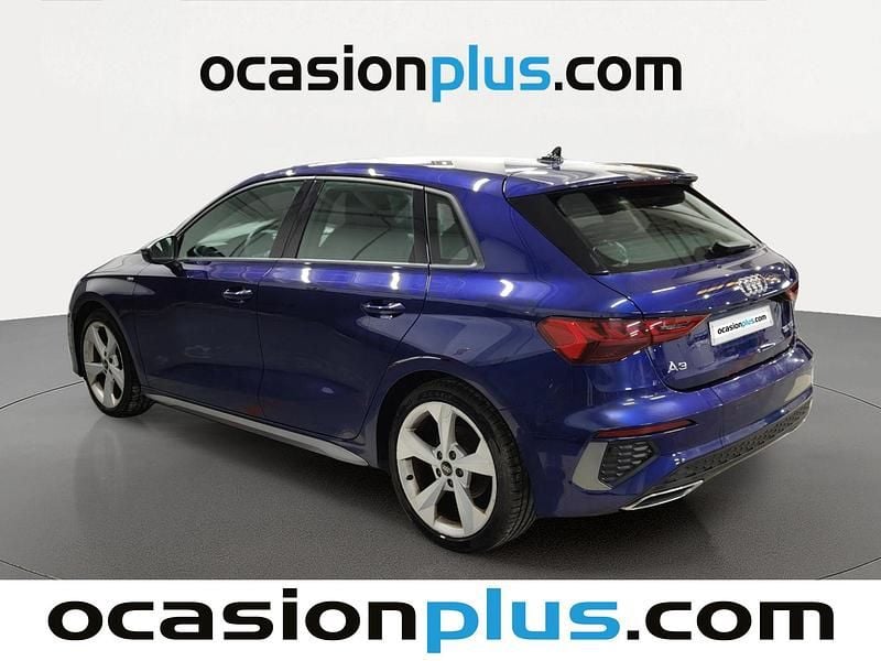 Usado Audi A3 Sportback S-Line 150 CV (110 kW) 2023 Azul Utilitario