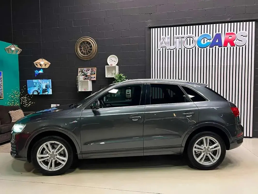 Usado Audi Q3 Sport 150 CV (110 kW) 2015 Gris SUV