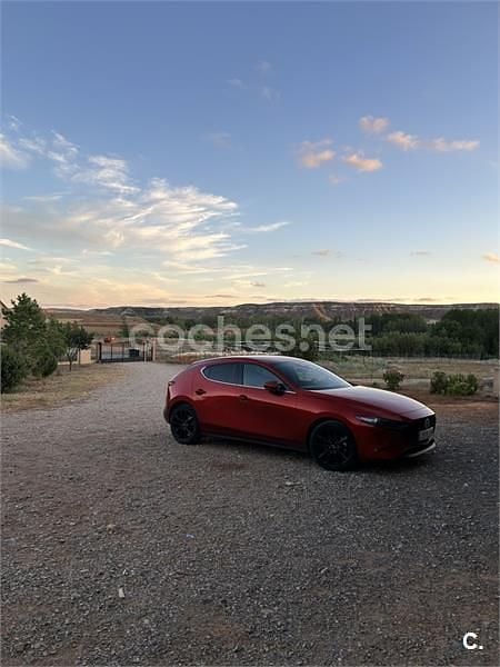Rojo Usado 2020 Mazda 3 Berlina | 19.700 € (Precio justo) - Imagen 1/4
