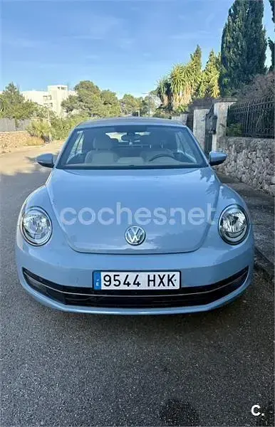Usado VW Beetle 105 CV (77 kW) 2014 Azul Utilitario
