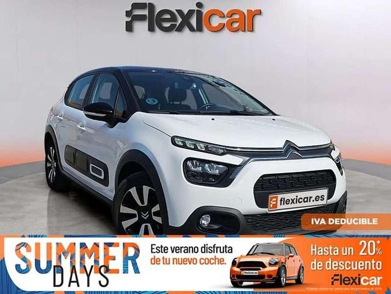 Blanco Usado 2021 Citroën C3 Feel Utilitario | 9090 € (Buen precio) - Imagen 1/4