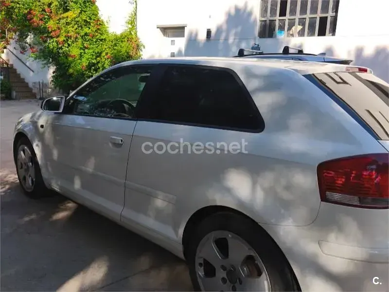 Usado Audi A3 Ambition 100 CV (73 kW) 2004 Blanco Utilitario